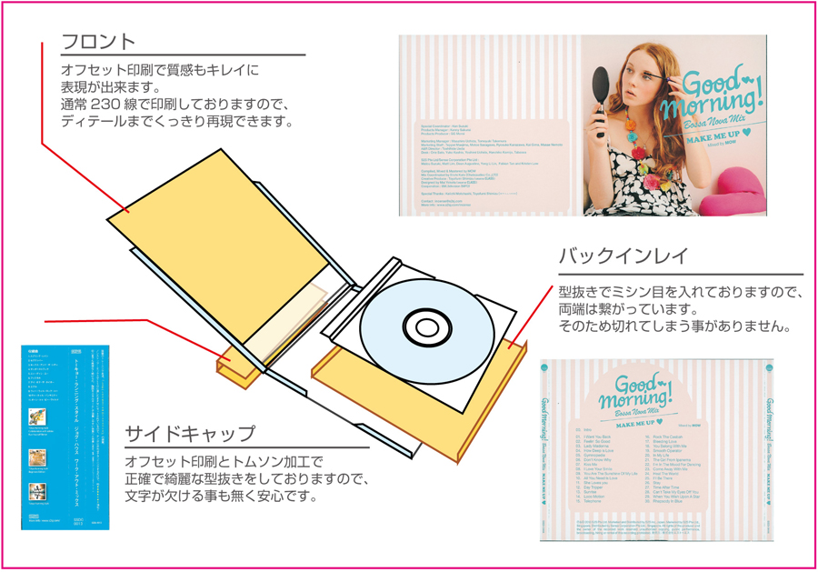 ジャケット と は cd